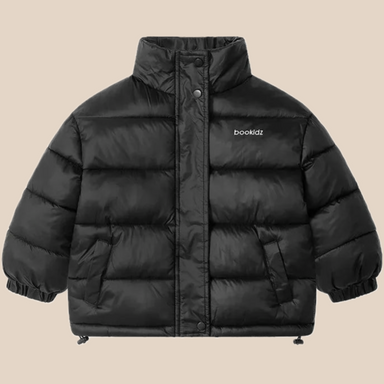 Dunjacka – Dhak Unisex, Svart/Beige, Polyester, Storlek 2–9 år