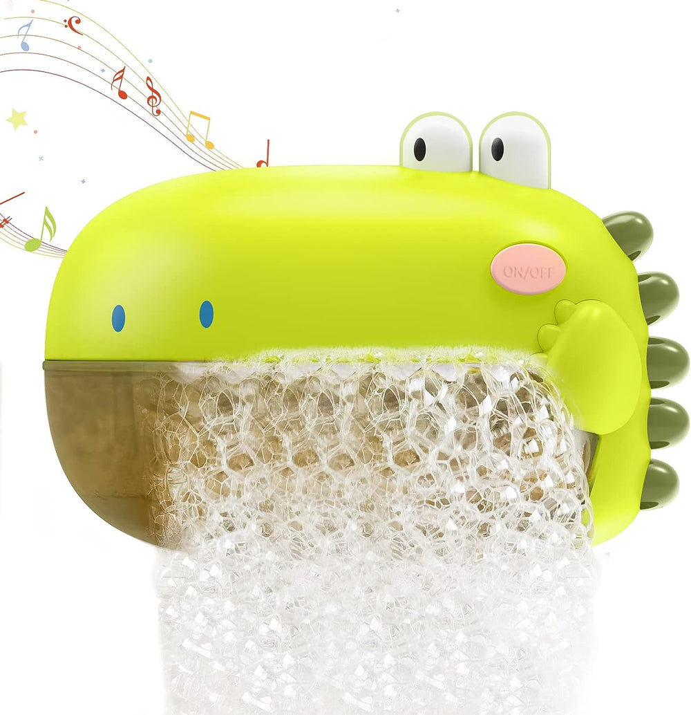 DinoBubbles Badskvätt – Rolig Badleksak för Barn med Färgglada Bubblor