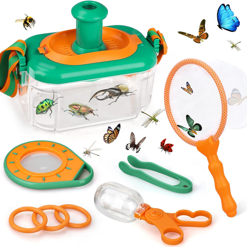 Insektset för barn – Terrarium & Förstoringsglas (3+ år)