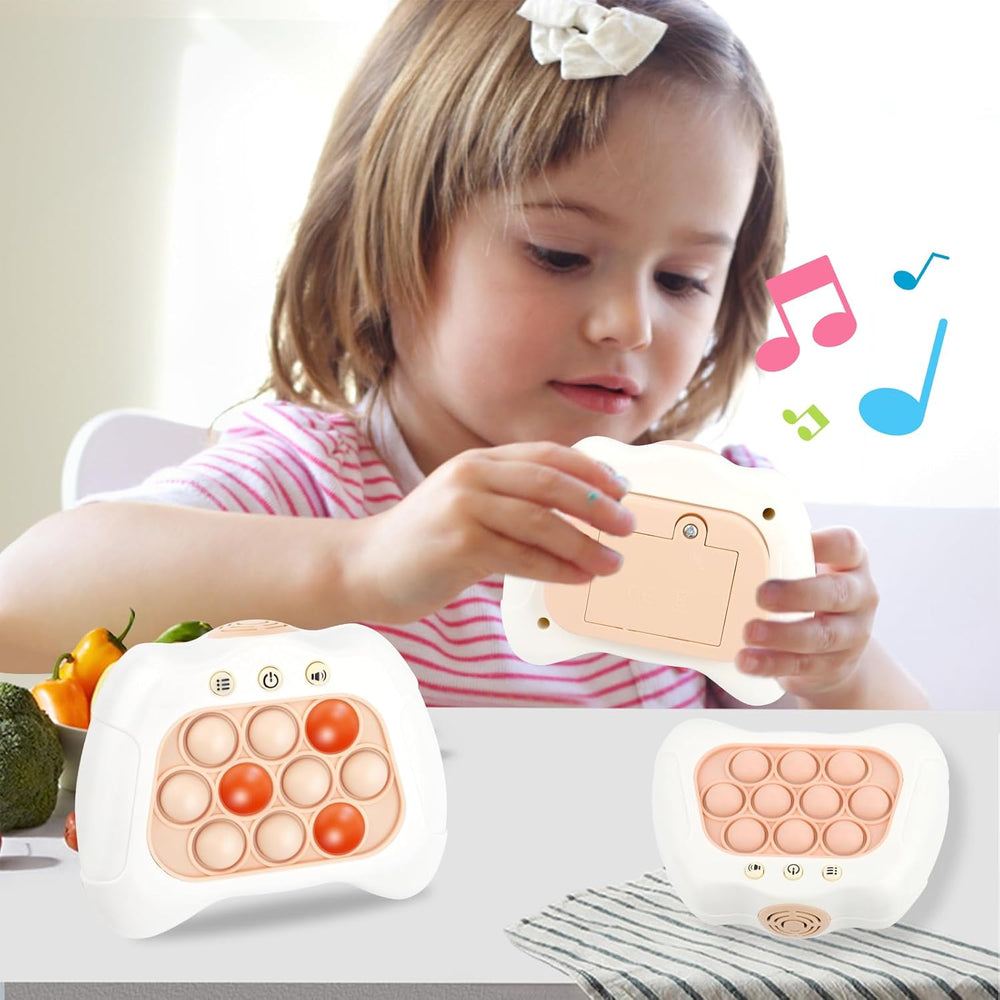 ReflexClick Reaktionsspel för Barn – Stimulera Reflexer & Koncentration | Pedagogiskt Pop-It Spel med Ljus och Ljud