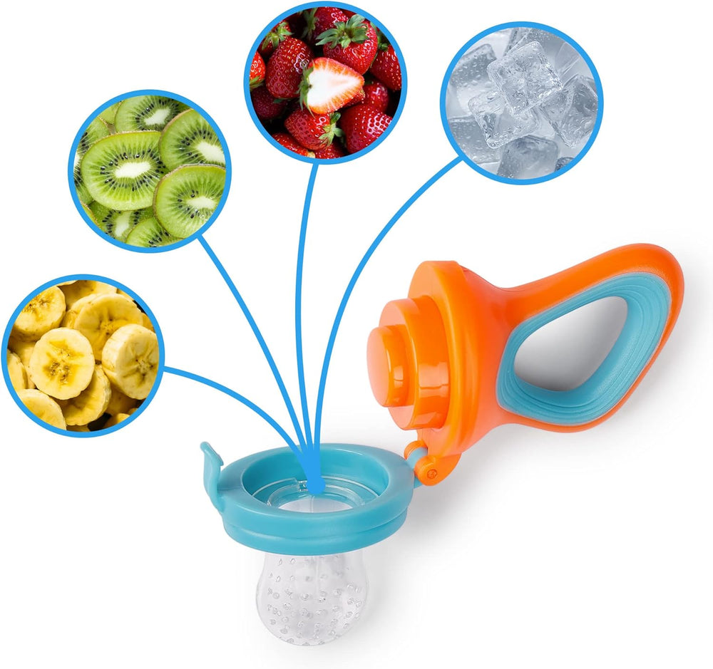 Säker Napp för Matprovning för Bebisar 1+1 Gratis – FruityBite från LiloBébé | Perfekt vid Första Smaker & Tandsprickning