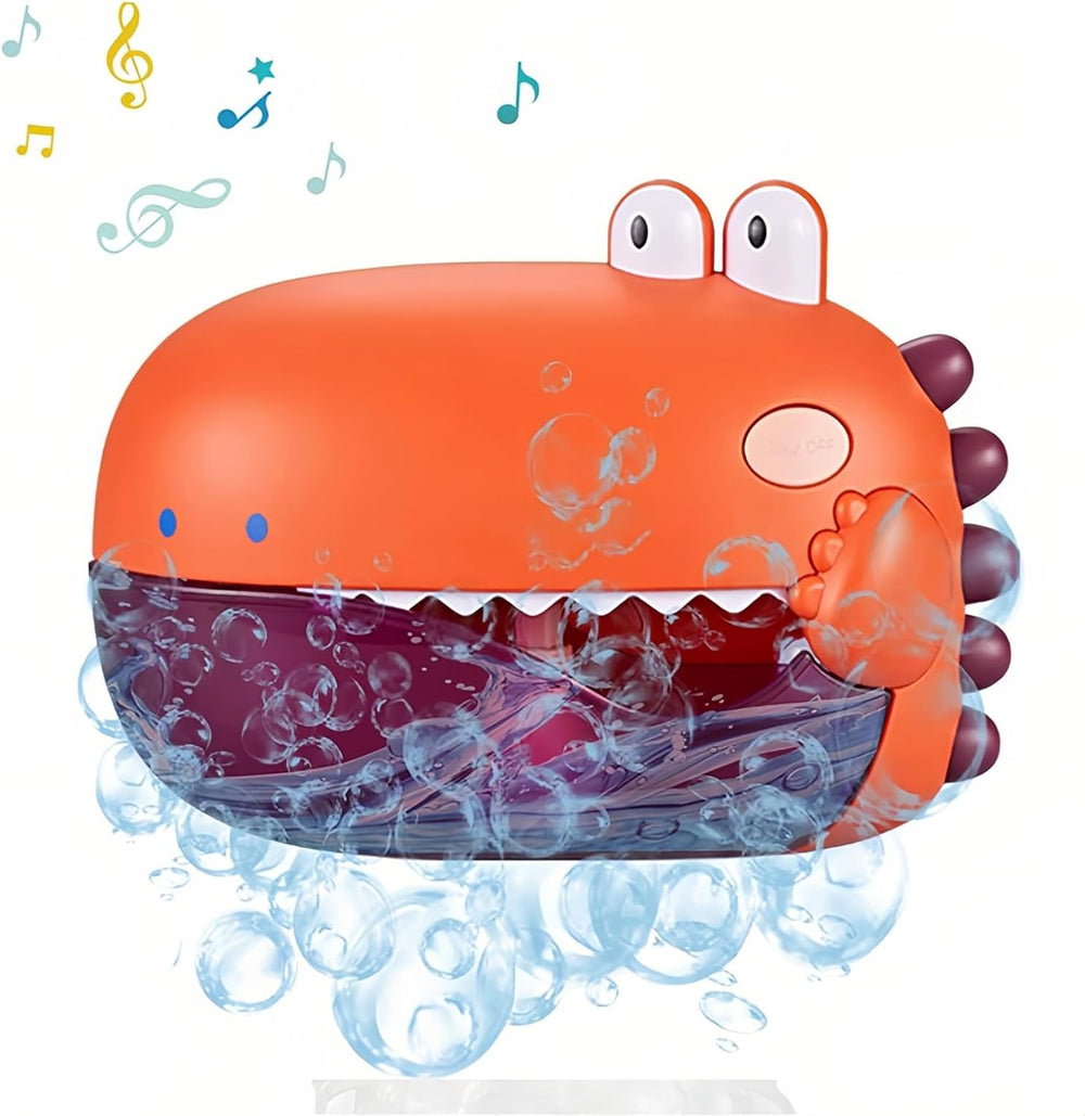 DinoBubbles Badskvätt – Rolig Badleksak för Barn med Färgglada Bubblor