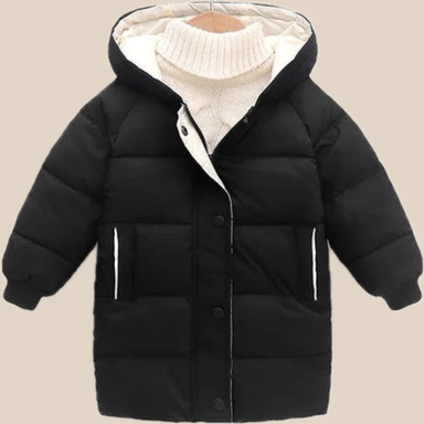 Parka Jacka – Tuni Unisex, Svart/Rosa/Blå/Vit, Polyester, Storlek 0–9 år