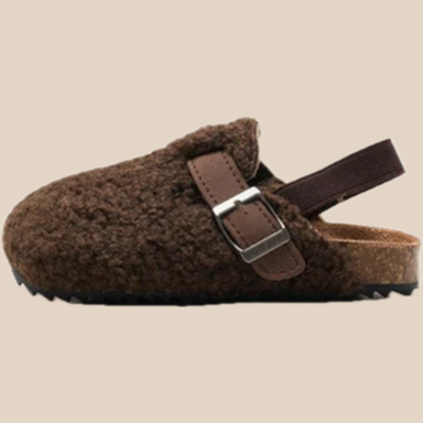Slip-ins med Ull – Luanda Unisex, Beige/Brun, Fårskinn, Storlek 20–34