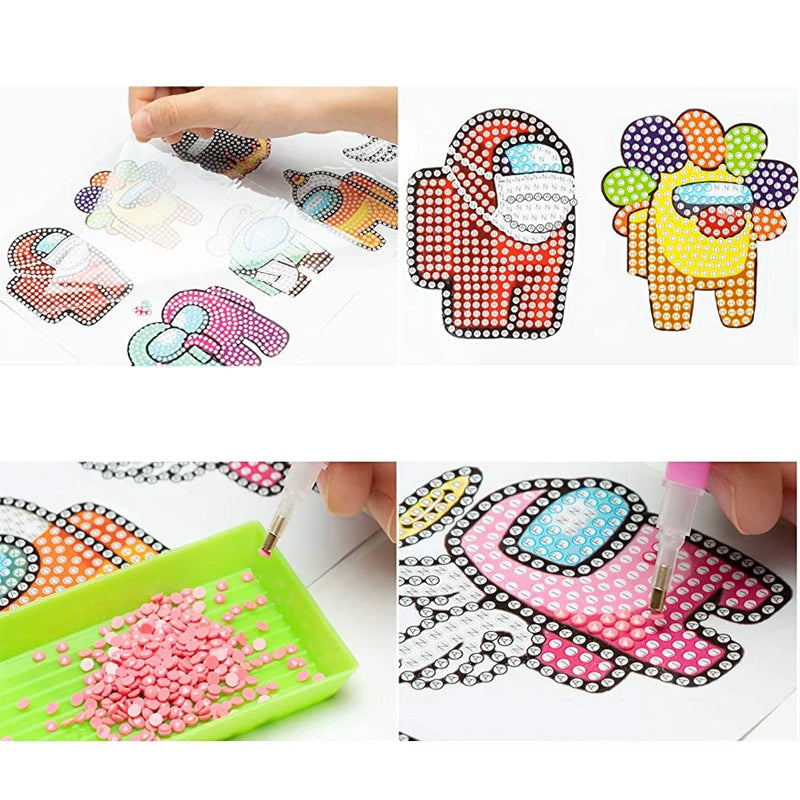 Diamantmålning för Barn – Kreativt DIY Pysselset från 5 År