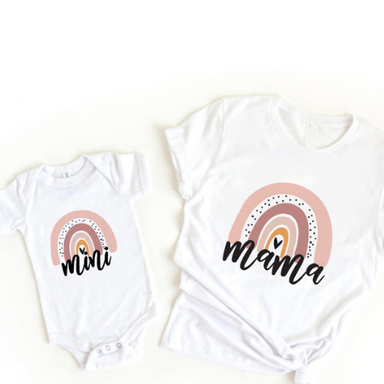 Mamma & Dotter Matchande Set – Tröja & Sparkdräkt