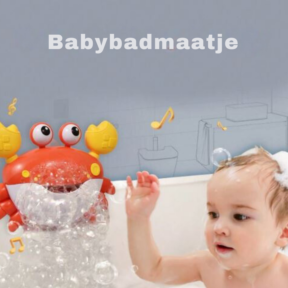 Bubbelkrabba badleksak – Rolig & säker bubbelmaskin för barn 3–6 år