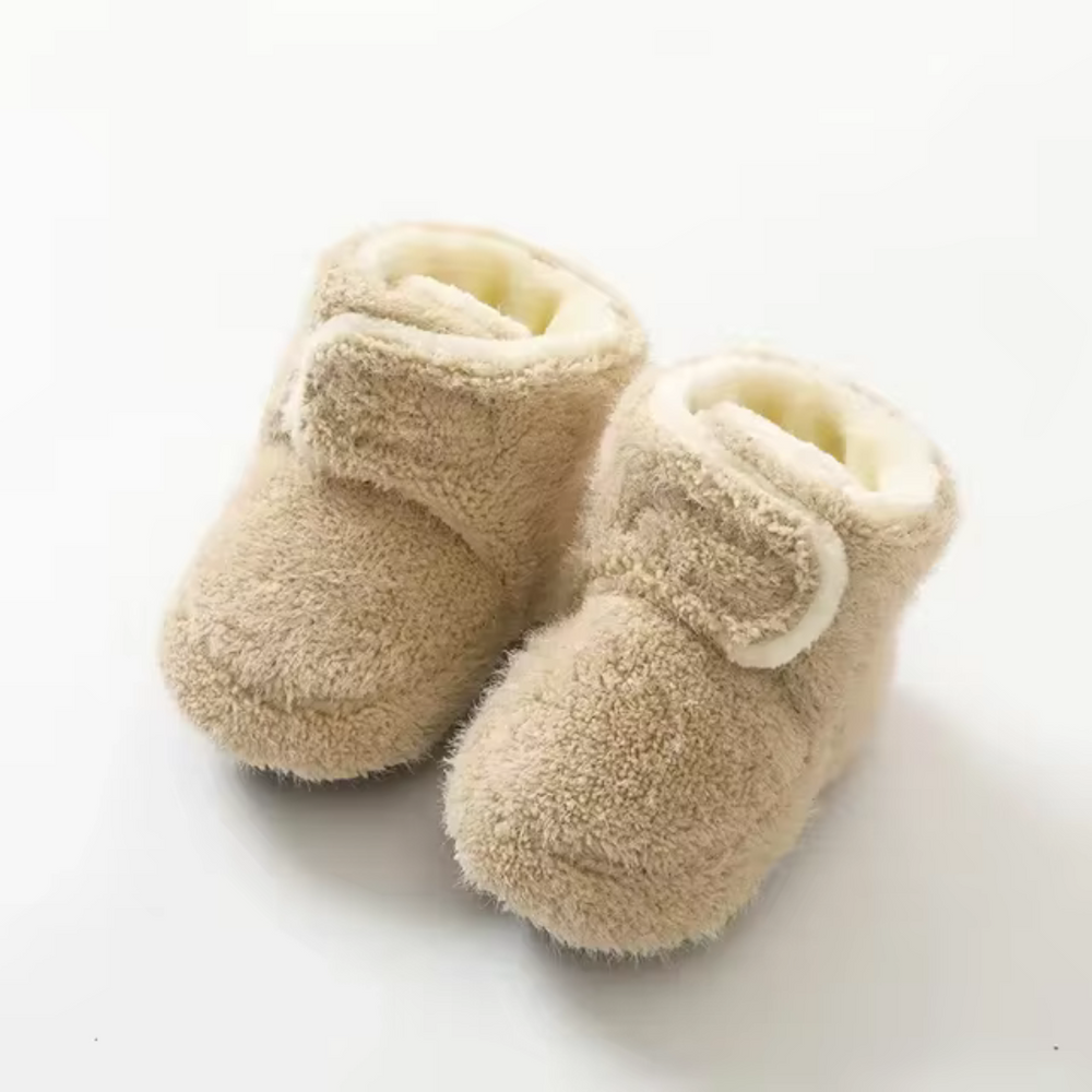 Varma Babyskor i Fleece | CozySteps Tossor för Bebisar | Komfort & Säkerhet