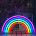 Rainbow Nattlampa Barn – Färgglatt Sänglampa för Lugna Nätter & Magisk Stämning