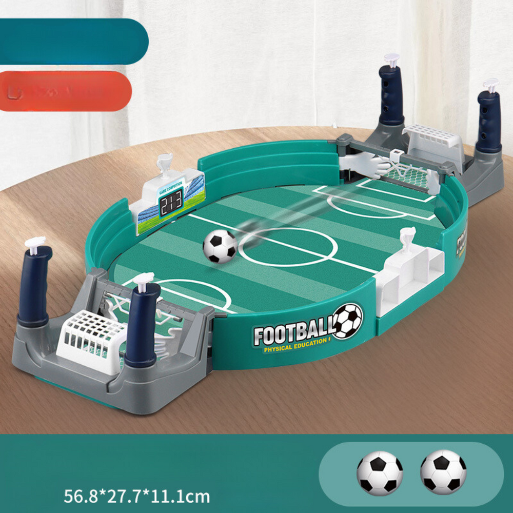 Mini Bordfotboll för Barn & Vuxna – Kompakt, Hållbar & Perfekt för 2 Spelare