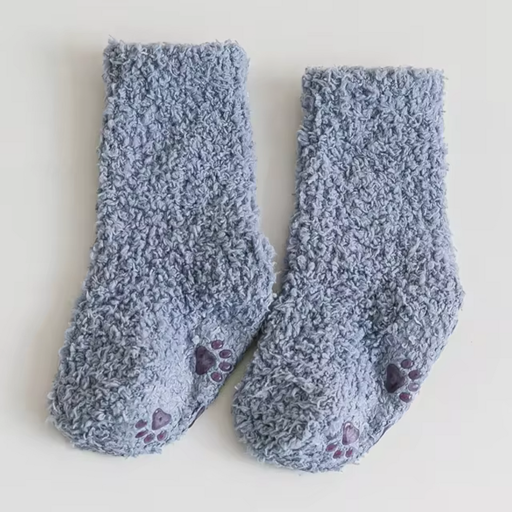 Varma Babysockor Fleece | CozySteps Sockor för Bebisar | Mjuka Vintersockor Barn