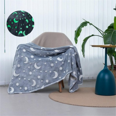 GlowNest™ Glow in the Dark Barnfilt – Mjuk & Säker för Bättre Sömn