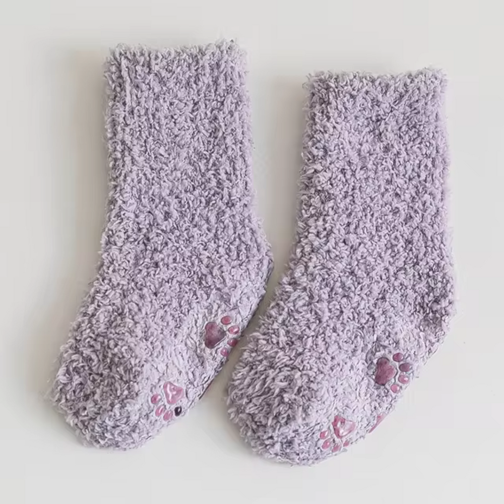 Varma Babysockor Fleece | CozySteps Sockor för Bebisar | Mjuka Vintersockor Barn