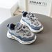 Barnsneakers Storlek 21-28 – Lättviktiga & Andningsbara | Elastiska Snören Sportskor