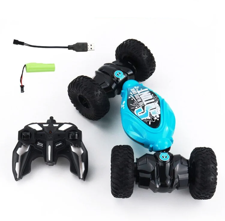 Stuntbil med Handstyrning – 360° Flips & 4WD | För Pojkar 6–14 år – GravityRider X16