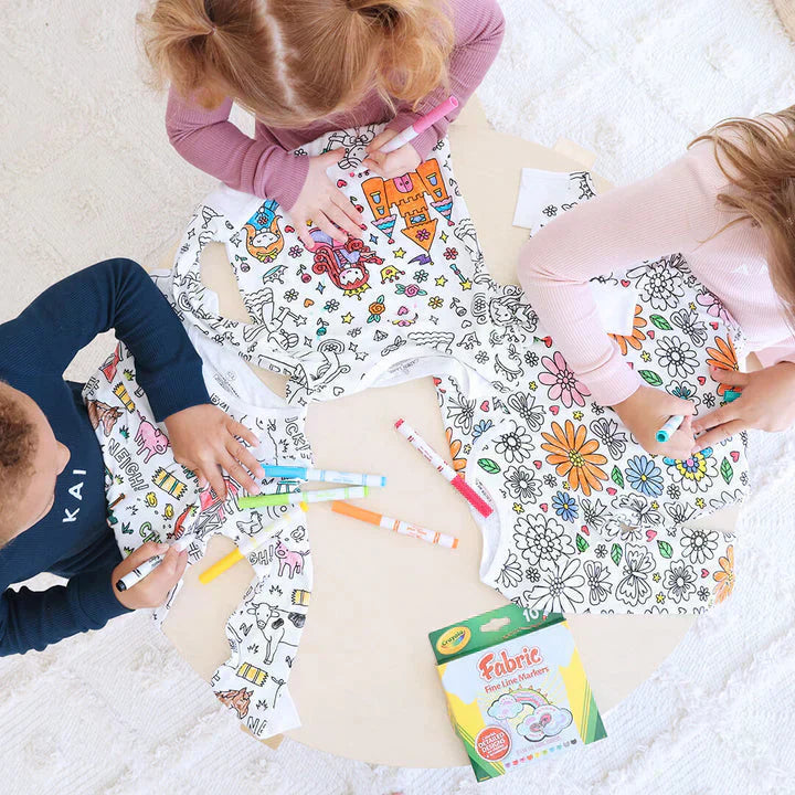 Kreativ Pyjamas Färgsättningsset för Barn – Designa och Personalisera Din Egen Sovoutfit!