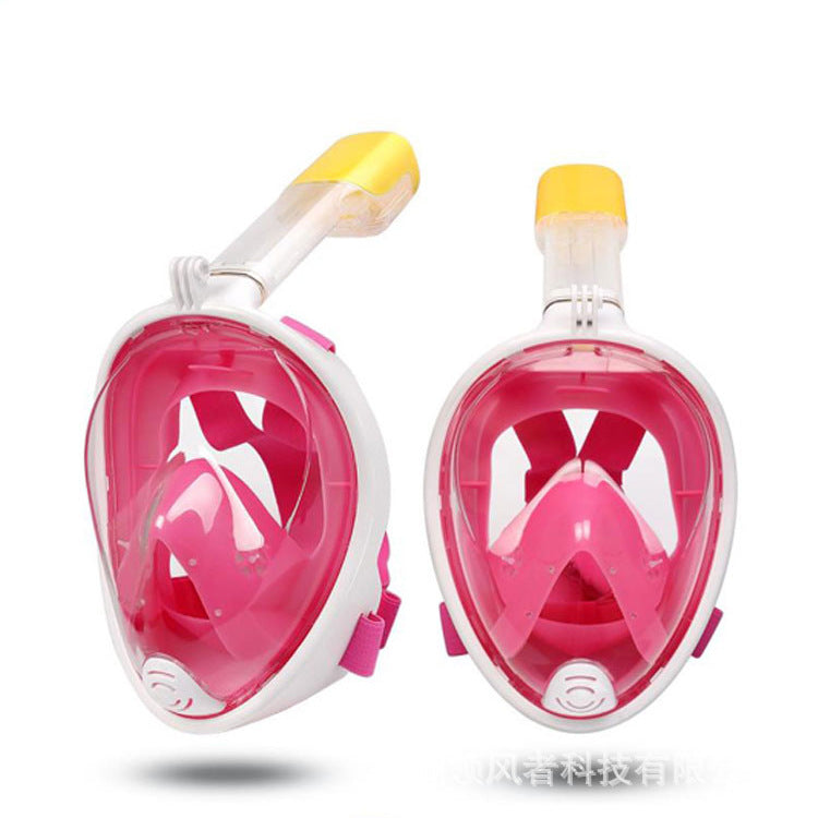 Snorkelmask för barn med 180° sikt & Dry Top – Bekväm & Läckagesäker
