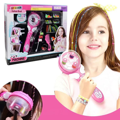 LittleStylist Hårstyling Set – Automatisk Fläta & Kreativa Håraccessoarer för Barn (6+) | Perfekt för Hemma Styling