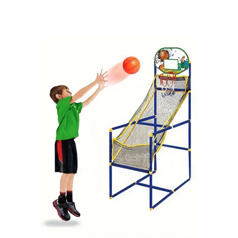 Basketbollspel för Inomhus och Utomhus – Förbättra Hand-Öga Koordination och Motorik