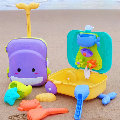 Strandleksaker Trolley för Barn – Komplett Set för Sandnöje – Sunplay Sandäventyr