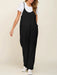 Gravidjumpsuit med stora fickor – ledig passform, stretchig bomullsmix | mammakläder