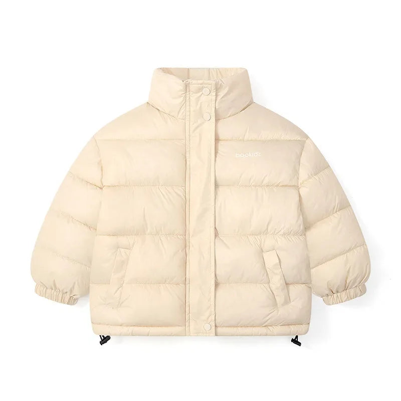 Dunjacka – Dhak Unisex, Svart/Beige, Polyester, Storlek 2–9 år