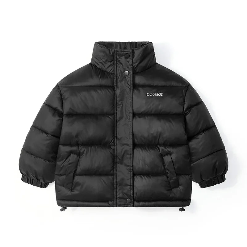 Dunjacka – Dhak Unisex, Svart/Beige, Polyester, Storlek 2–9 år