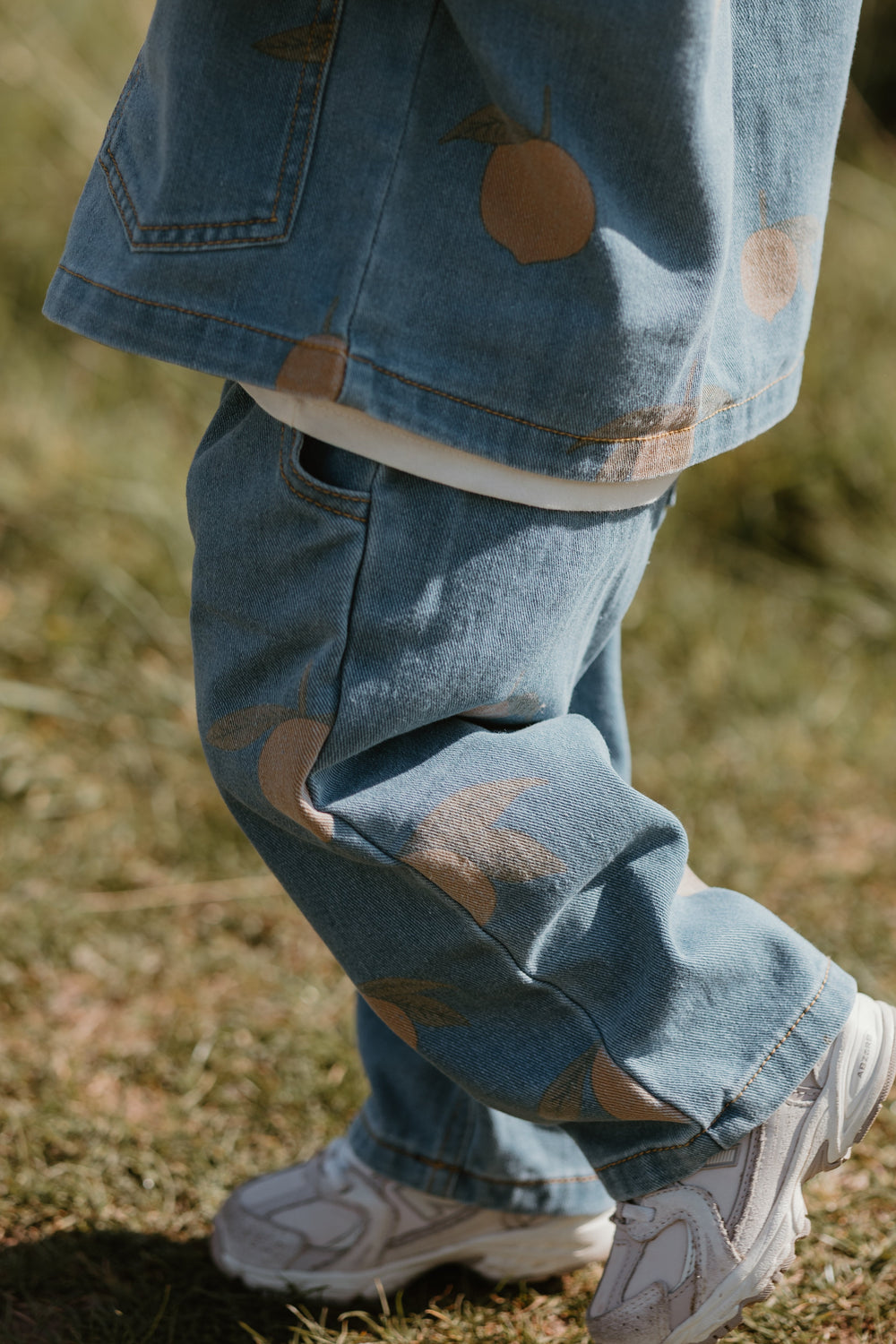 Citronjeans 0–8 år – Mjuk stretchdenim med resårmidja | Unisex barnbyxa