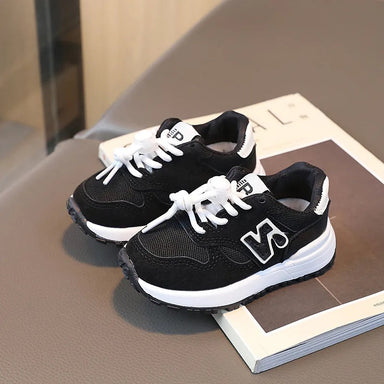 Barnsneakers med snörning – Storlek 21–28 | Lättviktiga & andningsbara för pojkar och flickor
