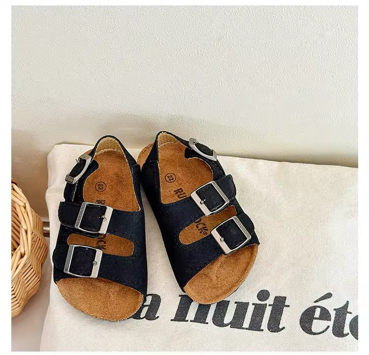 Off-White Barnflipflops – Storlek 22-30 | Bekväma & Lättviktiga | Stabil Sula & Halkfri