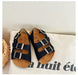 Off-White Barnflipflops – Storlek 22-30 | Bekväma & Lättviktiga | Stabil Sula & Halkfri