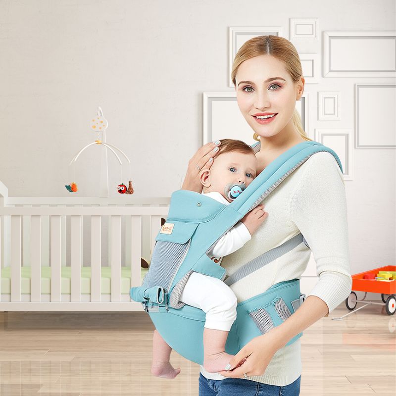 Ergonomisk 3-i-1 Babylift – Bekväm & Andningsbar för Föräldrar och Barn