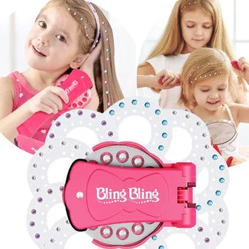 Stylingverktyg – Bling Bling för Flickor, Rosa, Säkert för alla hårtyper, Från 4 år