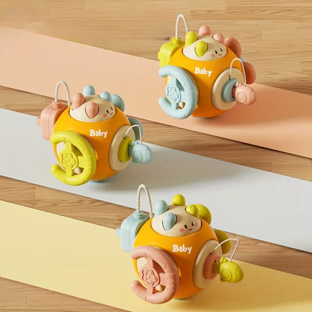 Montessori Fun Ball – Pedagogisk Babyboll för Sensorisk Utveckling & Finmotorik