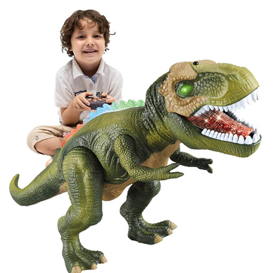 Radiostyrd dinosaurieleksak – Radiostyrd dinosaurie med ljus och ljud