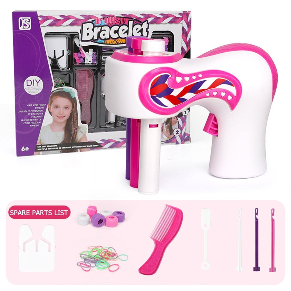 LittleStylist Hårstyling Set – Automatisk Fläta & Kreativa Håraccessoarer för Barn (6+) | Perfekt för Hemma Styling