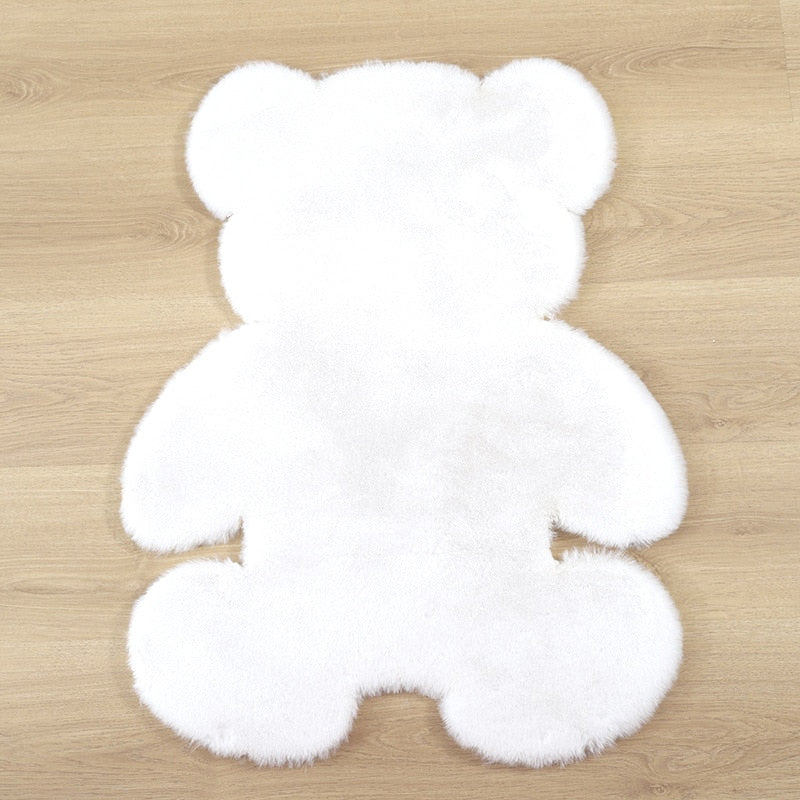 Teddybjörns Lekmatta för Baby | Mjuk & Säker Lekmatta 60x80 eller 75x105 cm