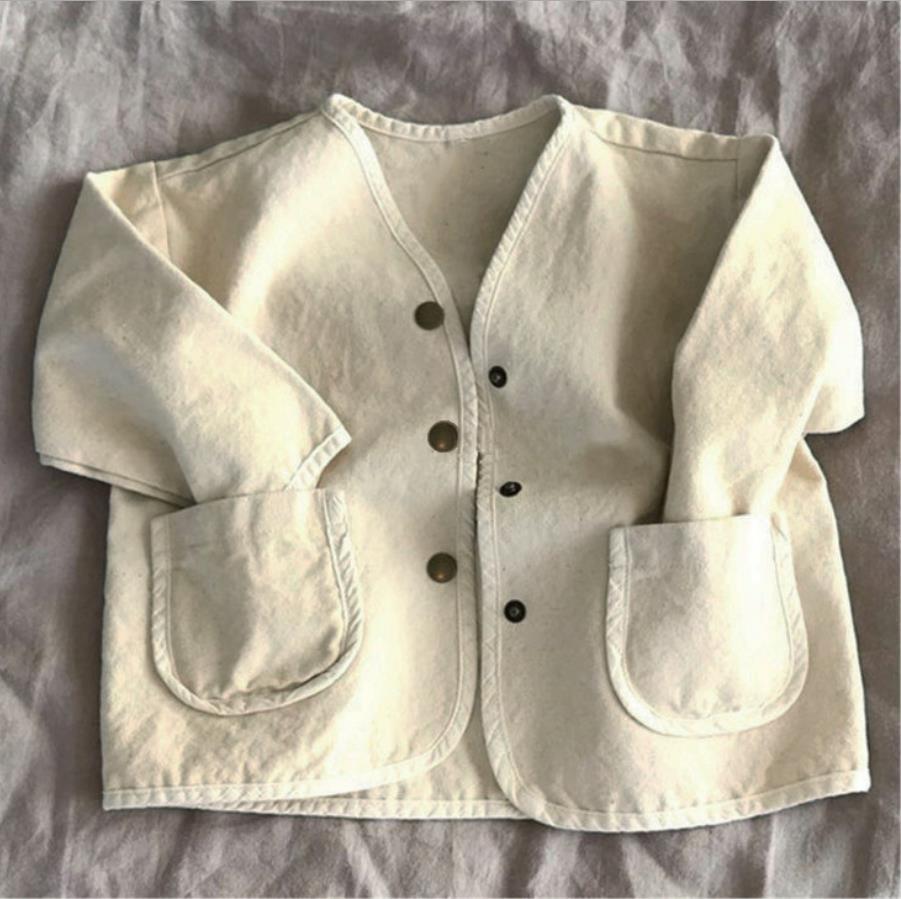 EasyWear Denim Babyjacka Unisex | Jeansjacka för Flickor & Pojkar | 9 Månader – 3 År | Mjuk Bomullsblandning med Tryckknappar