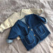 EasyWear Denim Babyjacka Unisex | Jeansjacka för Flickor & Pojkar | 9 Månader – 3 År | Mjuk Bomullsblandning med Tryckknappar