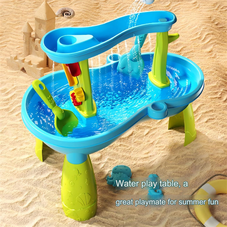 AquaJoy Vattentable för Småbarn med 13 Tillbehör – Främjar Lek & Utveckling