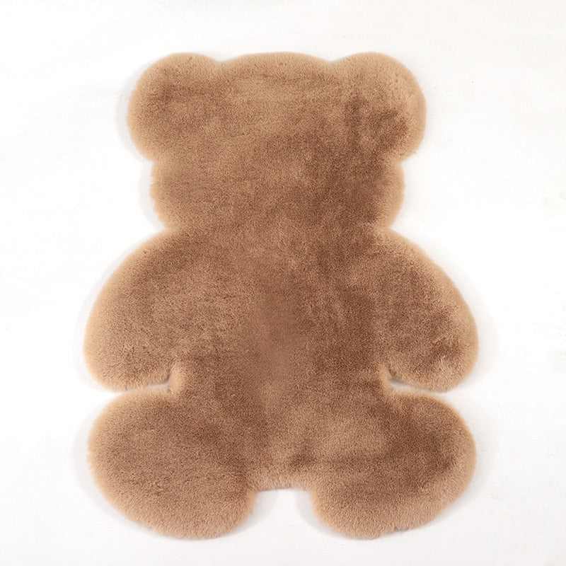 Teddybjörns Lekmatta för Baby | Mjuk & Säker Lekmatta 60x80 eller 75x105 cm