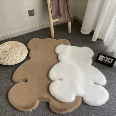 Teddybjörns Lekmatta för Baby | Mjuk & Säker Lekmatta 60x80 eller 75x105 cm