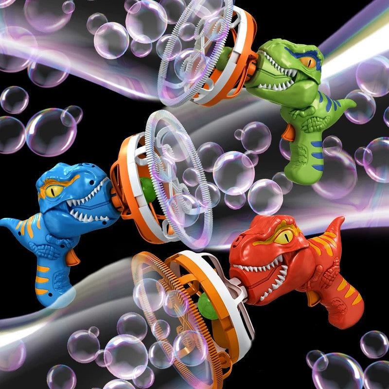 Dino Bubbelmaskin för Barn – Automatisk Bubbelmaskin för Utomhuslek från 3 År