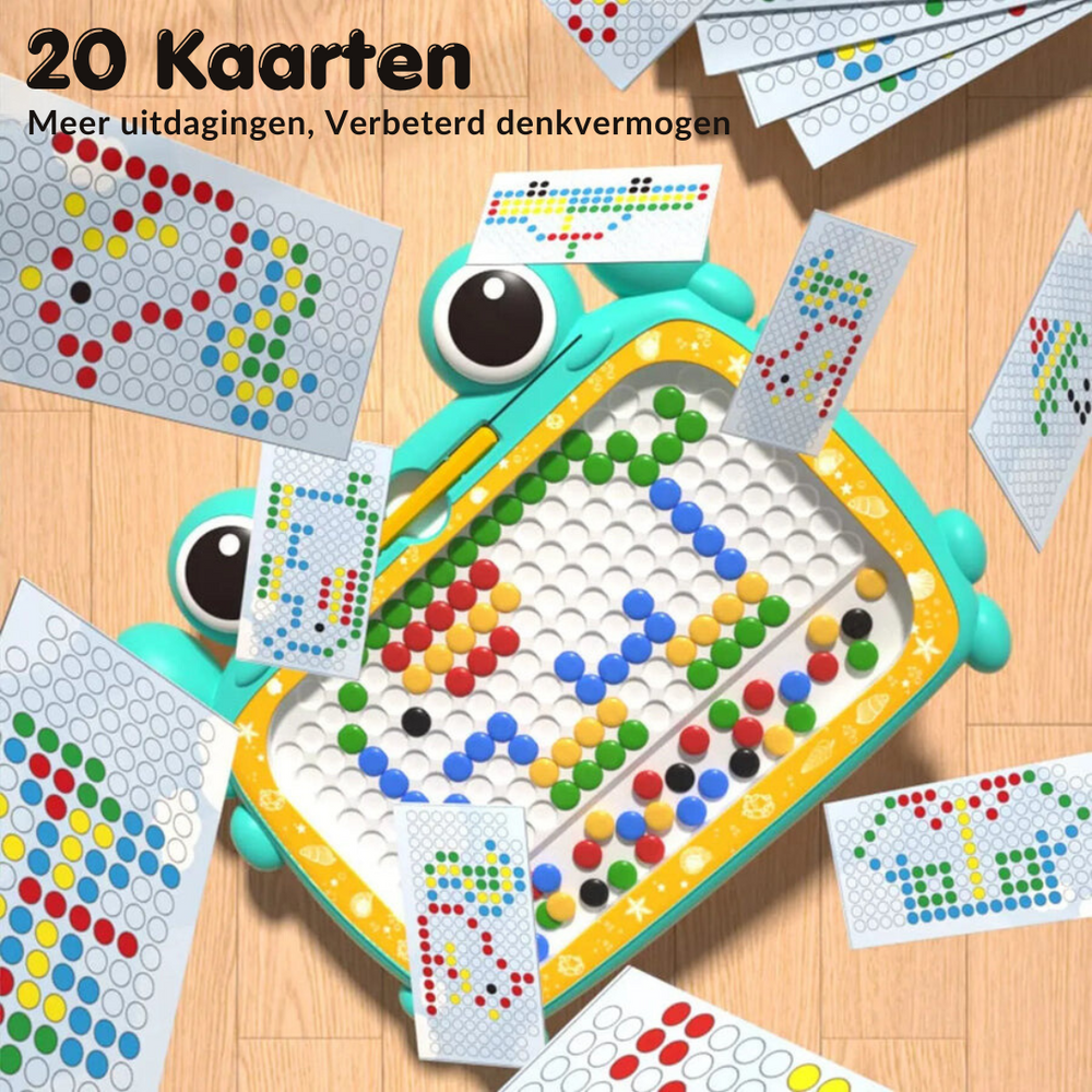 EduPlay Crabby Magneto Magnettablet – Kreativt Lekande & Lärande utan Röra för Barn