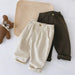 Casualbyxor med resår i midjan - Comfort Boys, Beige/Brun, Storlek 1-5 år