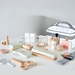 4Ever Wood Beauty Salon Set – Hållbar Träsats för Smink och Frisörlek för Barn