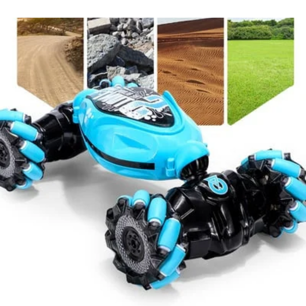 Stuntbil med Handstyrning – 360° Flips & 4WD | För Pojkar 6–14 år – GravityRider X16