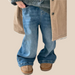 Flare Jeans – Urban Sprout Flickor, Blå, Bomull, Denim, 1–8 år