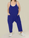 Gravidjumpsuit med stora fickor – ledig passform, stretchig bomullsmix | mammakläder
