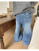 Flare Jeans – Urban Sprout Flickor, Blå, Bomull, Denim, 1–8 år